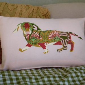 dachshund cushion cover